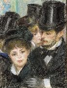 Pierre-Auguste Renoir Young people in the street oil painting reproduction